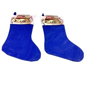 Set of 2 Baby Yoda Star Wars The Mandalorian Stocking The Child Christmas Blue